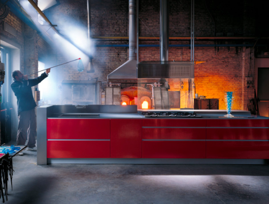 Шаги по стеклу: Valcucine