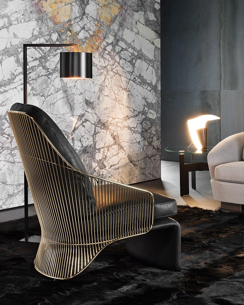 Кресло Сolette итальянской фабрики Minotti