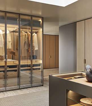 Poliform Senzafine: эволюция гардеробной системы