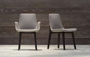 Итальянские столы и стулья Poliform Ventura Jean-Marie Massaud 1