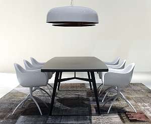 Итальянские столы и стулья Poliform Clipper 3